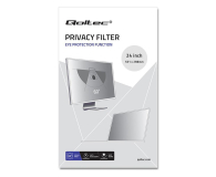 Qoltec Filtr prywatyzujący 24" | 16:9 - 1243542 - zdjęcie 3